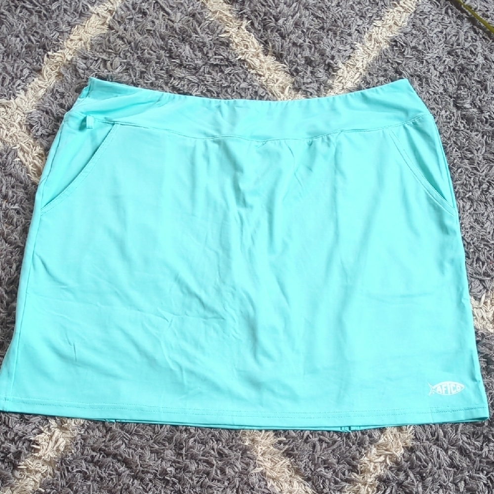 Aftco Aqua Active Skort with Pockets Fishing Tackle Co. Size XL